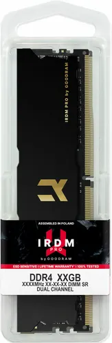Pamięć DDR4 GOODRAM IRDM PRO 32GB (2x16GB) 3600MHz CL17 1,35 Black
