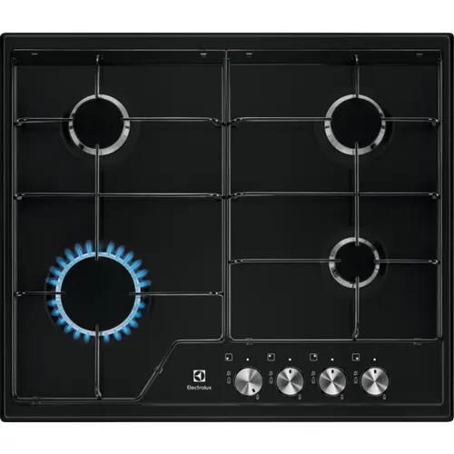 Electrolux EGS6424K Czarny Wbudowany 60 cm Gaz 4 stref(y)