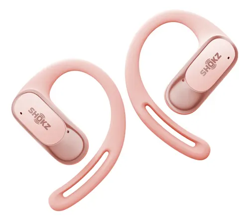 SHOKZ OpenFit Air Zestaw słuchawkowy Bezprzewodowy Nauszny Połączenia/Muzyka/Sport/Codzienność Bluetooth Różowy