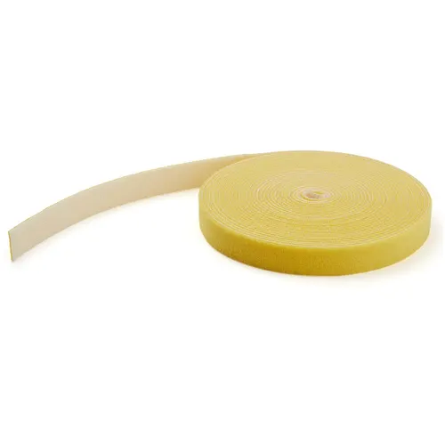 StarTech.com HKLP25YW opaska kablowa Rzep do kabli Nylon Żółty 1 szt.
