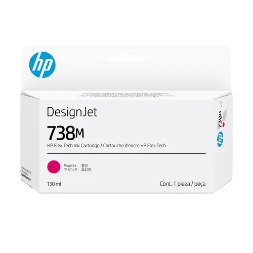 HP Wkład z atramentem purpurowym DesignJet 738M 130 ml