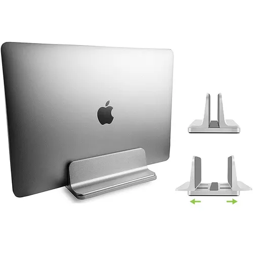 Techly ICA-TBL 010 stojak na laptop Podstawka na notebooka Srebrny 43,2 cm (17")