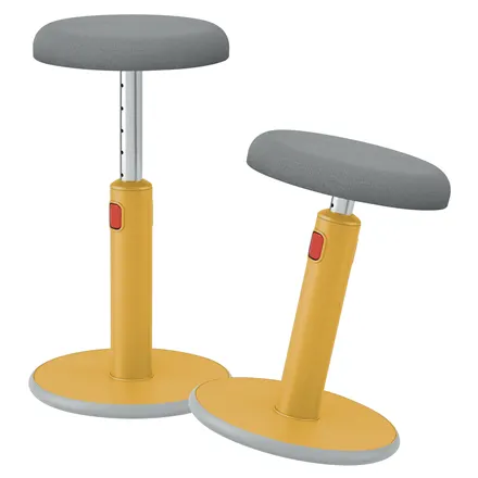 Leitz Ergo Cosy Active Obite siedzisko, żółty