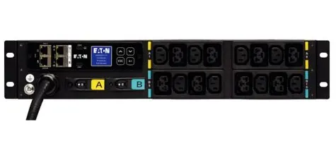 Eaton PDU G4 MI 2U 309 32A 1P rozdzielacz zasilania PDU 16 x gniazdo sieciowe Czarny