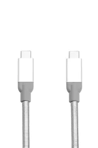 Verbatim Przewód USB 3.1 GEN 2 (USB-C/USB-C) ze stali nierdzewnej do synchronizacji i ładowania firmy, długość 30 cm