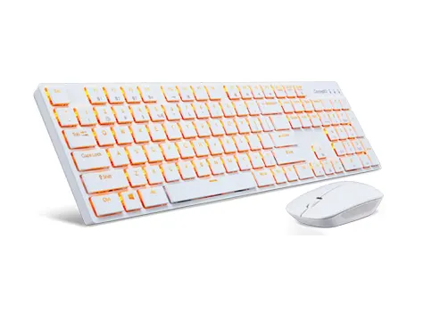 Acer GP.ACC11.013 klawiatura Dołączona myszka Dom Bluetooth QWERTY US English Biały