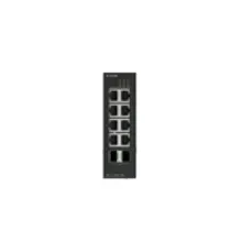 D-Link DIS-100G-10P przełącznik sieciowy Nie zarządzany L2 Gigabit Ethernet (10/100/1000) Obsługa PoE Szyna DIN Czarny