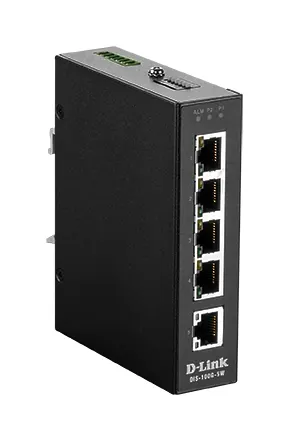 D-Link DIS‑100G‑5W Nie zarządzany L2 Gigabit Ethernet (10/100/1000) Czarny