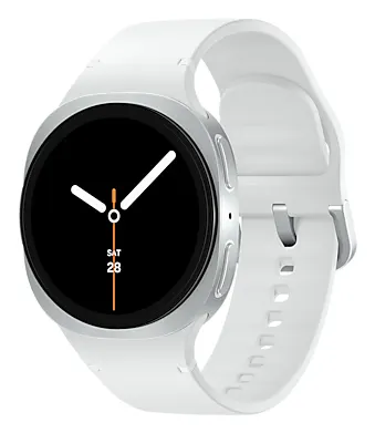 Samsung Galaxy Watch 8 3,3 cm (1.3") AMOLED 40 mm Cyfrowy 438 x 438 px Ekran dotykowy Srebrny Wi-Fi GPS