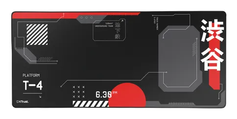 Trust GXT 759 XXL Podkładka dla graczy Czarny, Czerwony