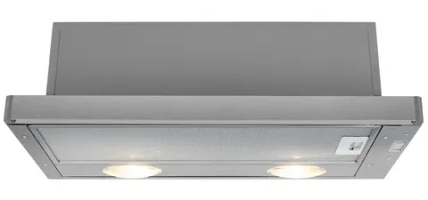 Beko HNT61210X okap kuchenny Pół wbudowany (wyciągany) Stal nierdzewna 280 m³/h
