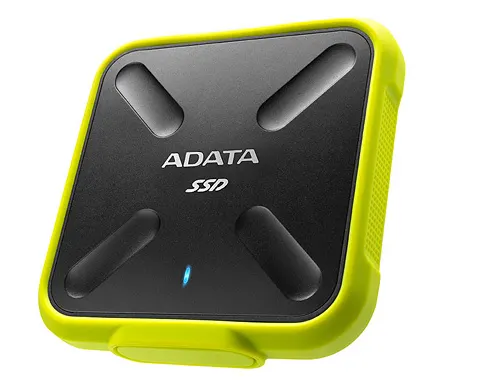 ADATA SD700 512 GB Micro-USB B 3.2 Gen 1 (3.1 Gen 1) Czarny, Żółty