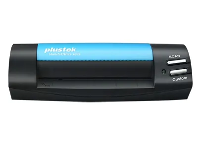 Plustek MobileOffice S602 Skaner do wizytówek 1200 x 1200 DPI A6 Czarny, Niebieski