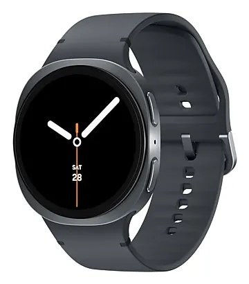 Samsung Galaxy Watch 8 3,81 cm (1.5") AMOLED 44 mm Cyfrowy 480 x 480 px Ekran dotykowy Grafitowy Wi-Fi GPS, 44 mm, grafitowy