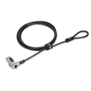 DELL N17 zapięcie do kabli Czarny 1 m