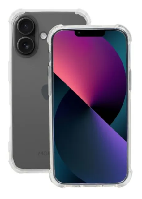 R SERIES FOR IPHONE 16 -/TRANSPARENT - SOFT BAG