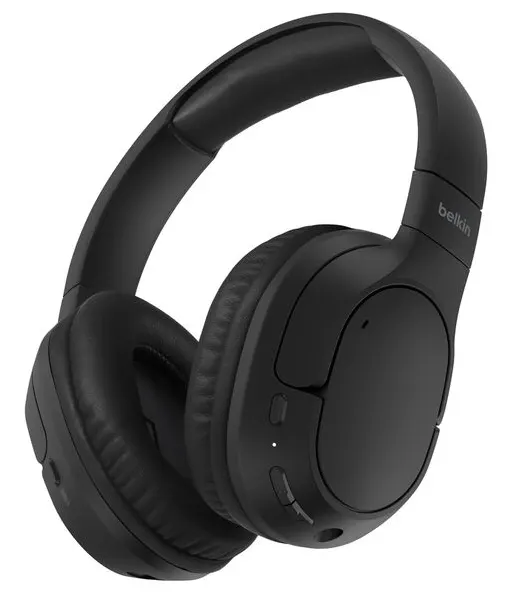 BELKIN SOUNDFORM SURROUND KABEL/OVER-EAR-KOPFHOERER SCHWARZ