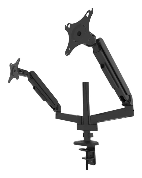 Full Motion Twin Screen Desk Mount