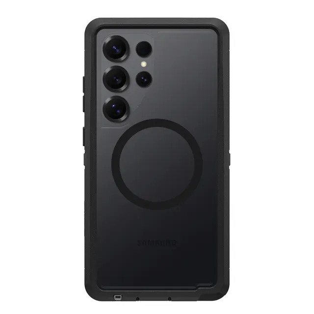 OB DEF XT CLEAR MAGNETS SAMSUNG/GALAXY S25 ULTRA DARK SIDE-BLACK