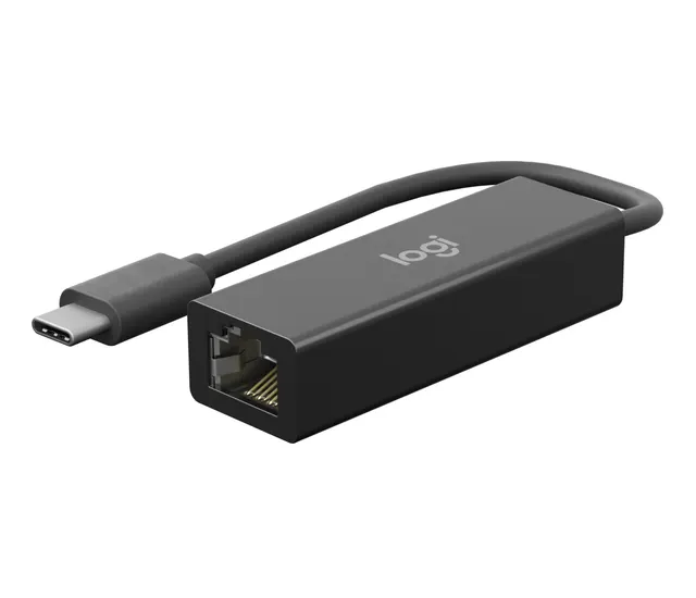 LOGI USB-C-TO-ETHERNET ADAPTER/GRAPHITE - WW-9004
