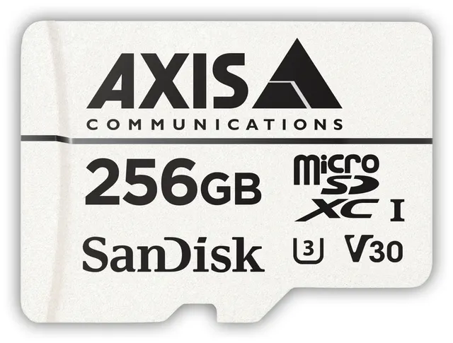 AXIS SURVEILLANCE CARD 256GB 10/HIGH ENDURANCE MICROSDXC CARDS