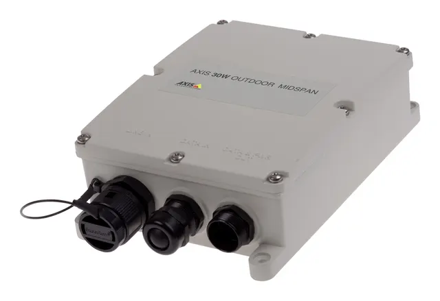 AXIS 30W OUTDOOR MIDSPAN/MIDSPAN COMPLIANT W /IEEE802.3AF