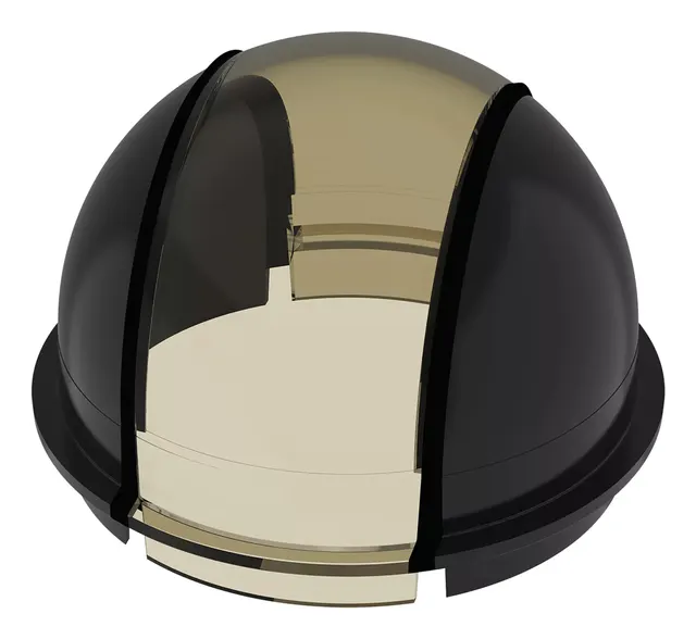AXIS TQ3807-E DOME SMOKED/W/ ANTI-SCRATCH 5X DOMES/PACK