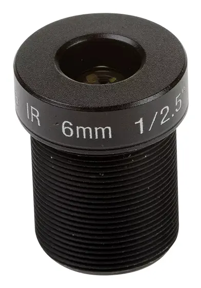 AXIS ACC LENS M12 6MM F1.6/10 PCS