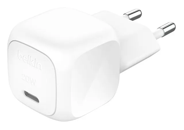 BOOSTCHARGE 20W USB-C CHARGER/WITH PD AND PPS WHITE