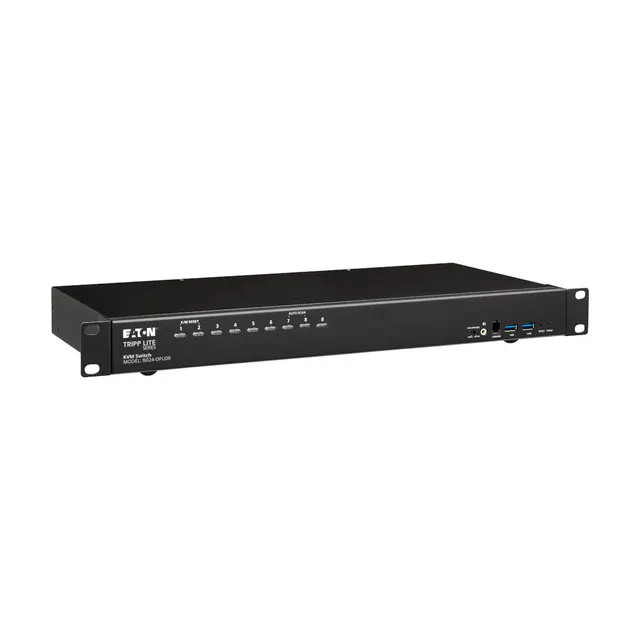 8-PORT DISPLAYPORT/USB KVM/SWITCH WITH AUDIO/VIDEO AND USB