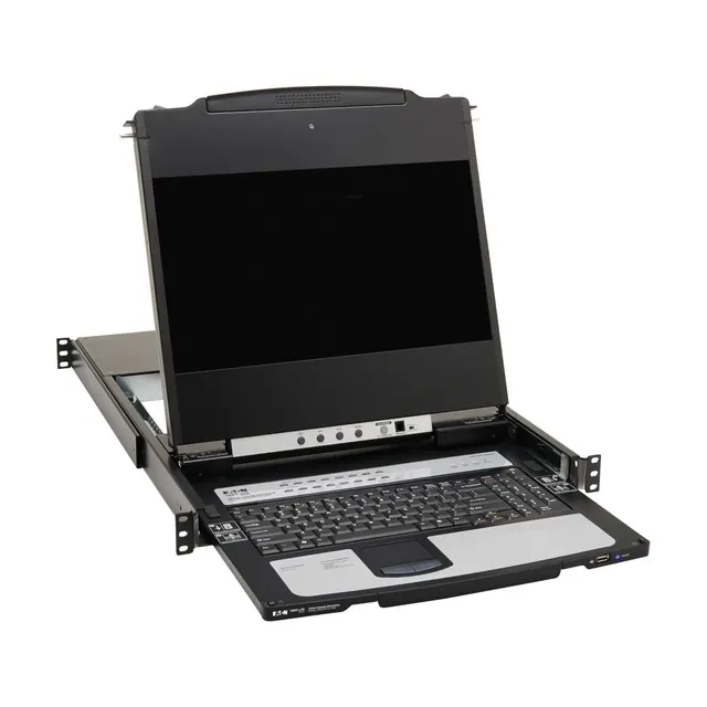 NETDIRECTOR 16-PORT DISPLAYPORT/KVM SWITCH CONSOLE WITH 17 IN. L, z dostępem przez IP