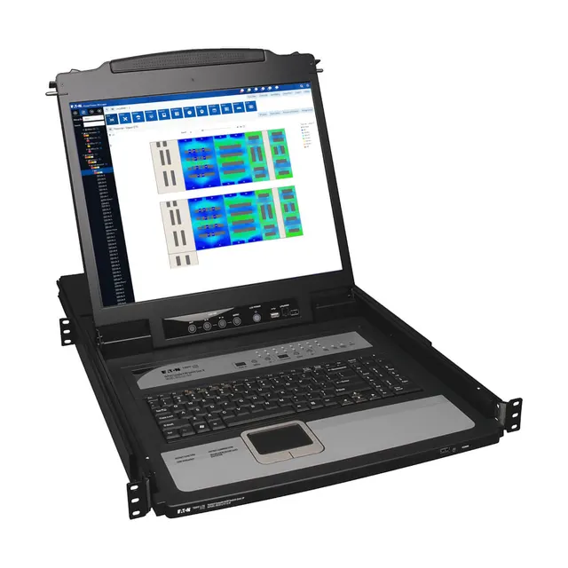 16-PORT 1U RACK-MOUNT CONSOLE/, 16 portów, KVM over IP
