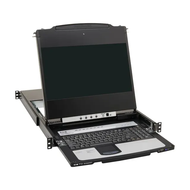 8-PORT KVM SWITCH 17 IN. LCD/DISPLAYPORT IP REMOTE