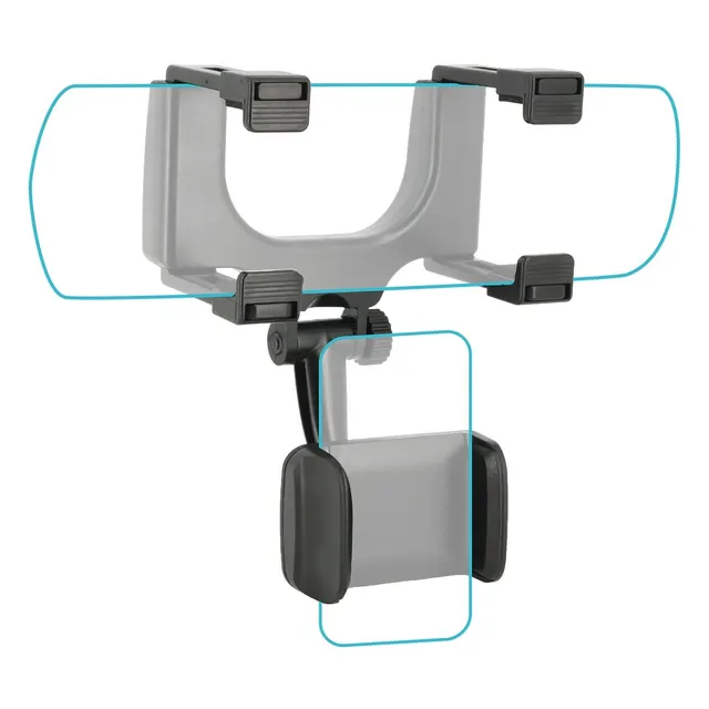 UNIVERSAL CAR REAR MIRROR MOUNT/FOR SMARTPHONE