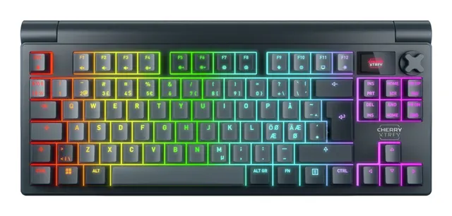 CHERRY XTRFY MX 8.3 TKL KBD/WIRELESS MECHANICAL MX2A RED, układ skandynawski