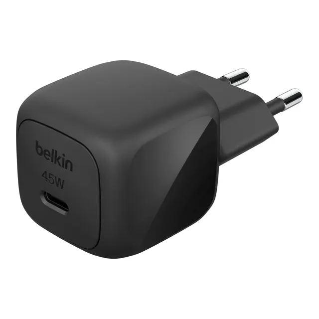 BOOSTCHARGE 45W USB-C CHARGER/WITH POWER DELIVERY AND PPS BLAC