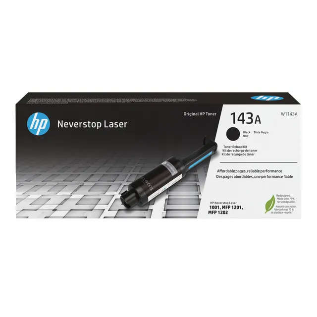 HP 143A NEVERSTOP TONER/RELOAD KIT EEA + CH + UK