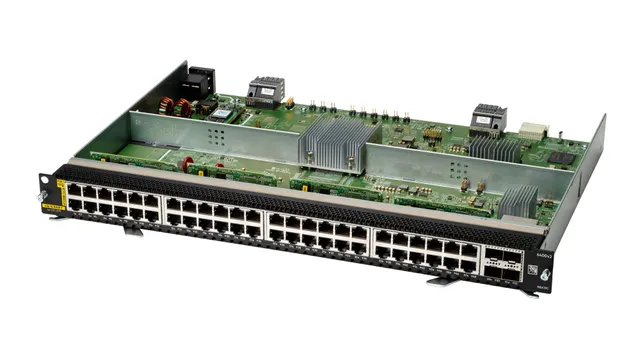 Aruba 6400 48p 1G CL4 PoE 4SFP56 v2 Mod
