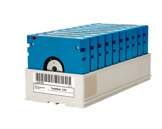 Spectra TeraPack LTO-9 Ultrium 45TB RW Custom Labeled 10 Data Cartridges for Full Height Drives