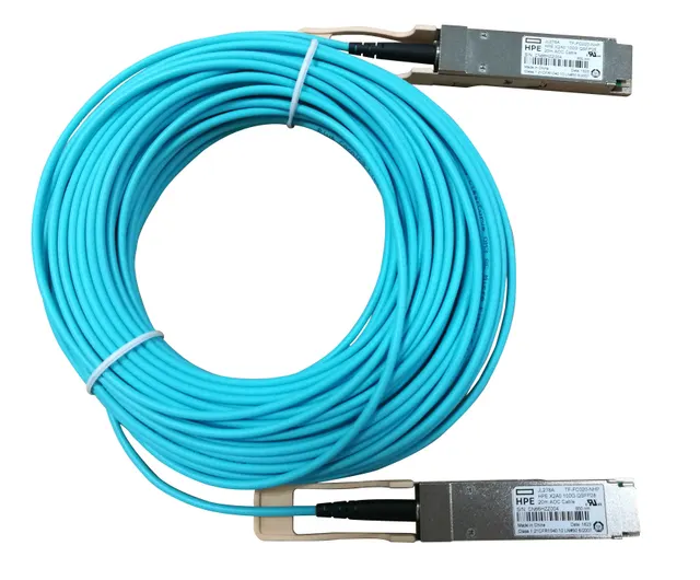 HPE X2A0 100G QSFP28 20m AOC Cable