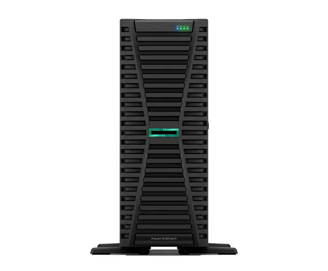 HPE ProLiant ML350 Gen11 4514Y 2.0GHz 16c 1P 2x32GB-R 8SFF MR408i-o 2x480GB SSD 2x1000W PS EU Server