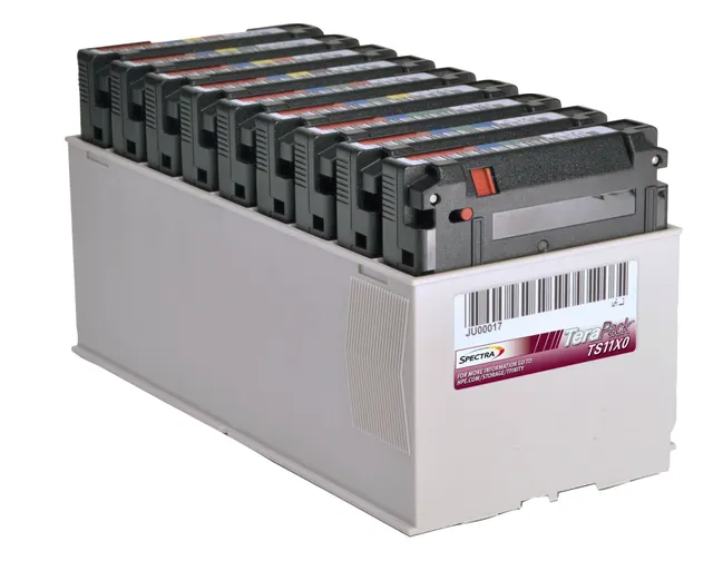 Spectra TeraPack TS1170 50TB RW Custom Labeled 9 Data Cartridges