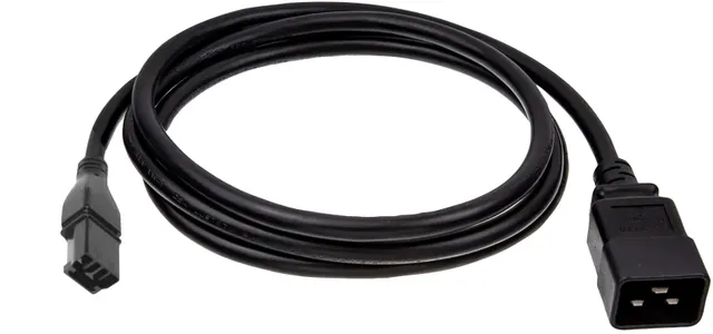 HPE SDG300 - C20 250V 16Amp Black 0.5m Jumper Cord