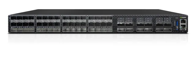 HPE 25GbE 48SFP28 12QSFP28 Power to Connector Airflow Switch SN3420M with NVIDIA Cumulus