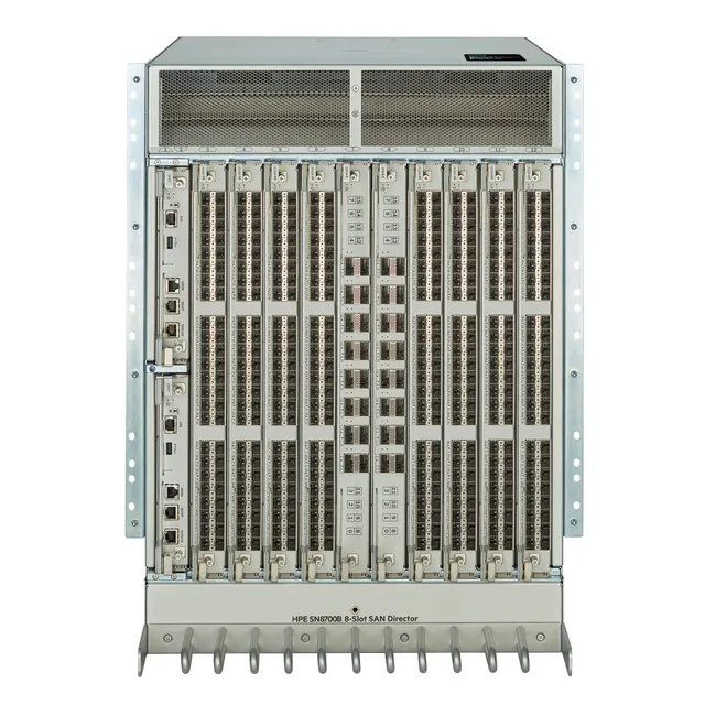 HPE SN8700B 64Gb 64-port 64Gb Short Wave SFP56-DD Integrated Fibre Channel Switch Blade
