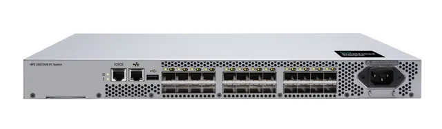 HPE Storage 64Gb 24/8 8-port 64Gb Short Wave SFP56 Switch B-series SN3700B
