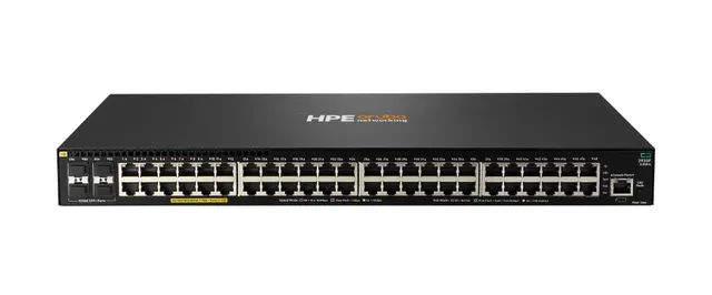 ARUBA 2930F 48GPOE+4SFP-STOCK/., 4× SFP+ (10 GbE)