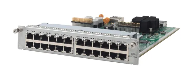 HPE MSR 24p Gig-T Switch HMIM Mod