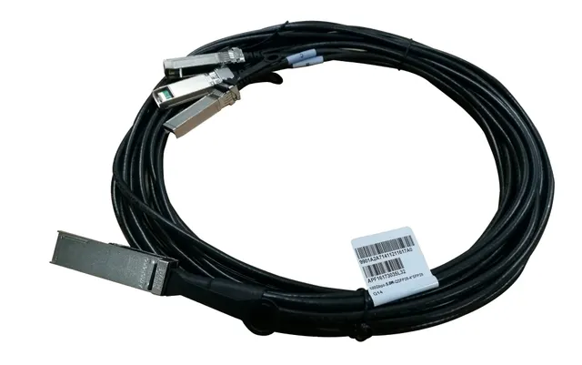 HPE X240 QSFP28 4xSFP28 5m DAC Cable