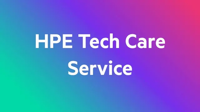 HPE 5 Year Tech Care Essential MicroServers Smart Choice Service